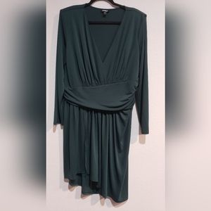 Hunter green Shouler Padded Express dress size XL